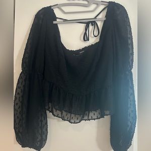 Forever 21- Mesh long sleeve- M